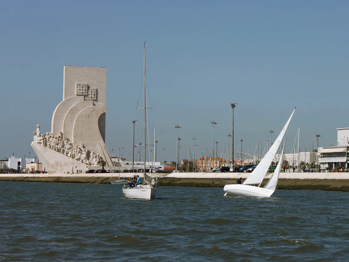 Sailing boats in Lisbon